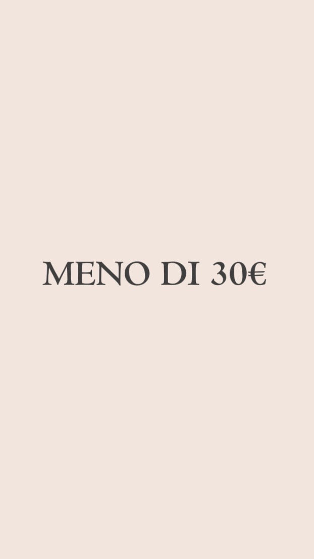 sotto 30€