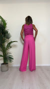 VICOLO - UB0009 - CANOTTA/TOP COSTINE CON LUREX