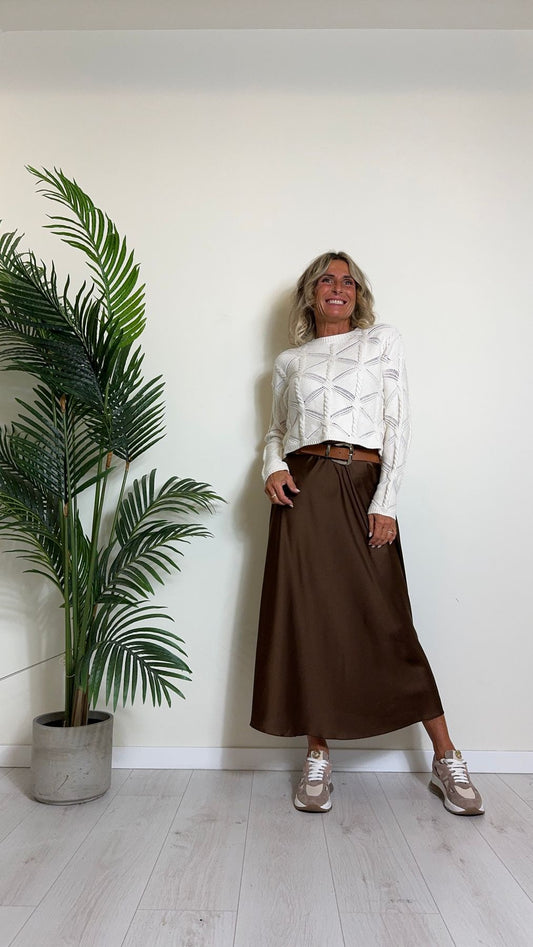 DAFNE - CT3685P8 - CINTURA SIMIL PELLE ELASTICIZZATA FIBBIA ONDA