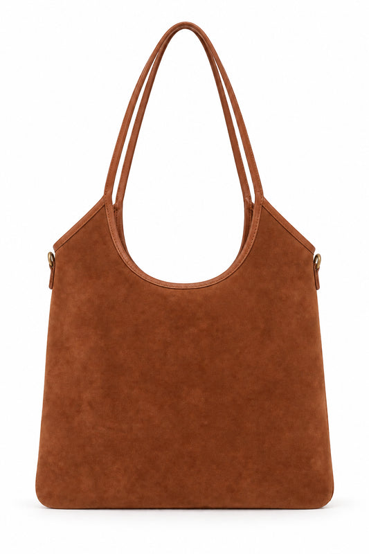 Kyoto - Borsa in Suede Minimalista