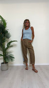VICOLO - UB0009 - CANOTTA/TOP COSTINE CON LUREX