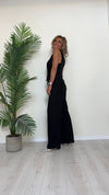 DAFNE - 205.201P45 - COMPLETO GILET+PANTALONE PALAZZO CON CINTURA 55%LINO 45%VISCOSA