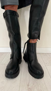 SUSYMIX - 507 - STIVALE CON GHETTA STACCABILE IN SIMIL PELLE