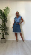 VENTISEI - 21.1871P19 - BLUSA VISCOSA 100% DOPPIO SCOLLO A V STONDATO