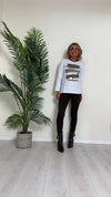 DAFNE - 755P14 - T-SHIRT COTONE CON STAMPE, REGURAR FIT
