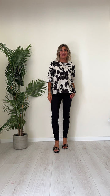 DAFNE - 5099P24 - BLUSA SANGALLO FANTASIA