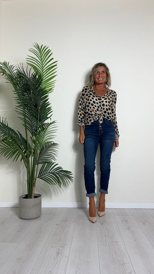 VENTISEI - 3705 - CAMICIA POIS (EFFETTO CASHMERE ) 20%LANA 80%VISCOSA
