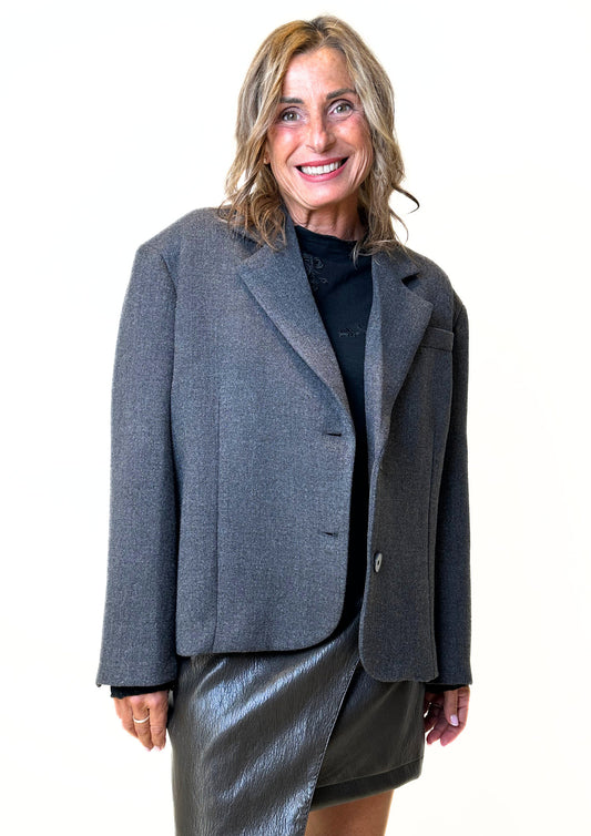 Blazer Boxy Monopetto
