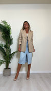TENSIONE IN - 33458 - GIACCA COTONE RICAMO "TO THE MOON AND  BACK"