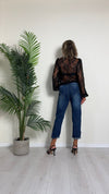 VENTISEI - 820102 - JEANS ELASTICIZZATO BOTTONI CUORE