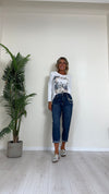 DAFNE - 755P14 - T-SHIRT COTONE CON STAMPE, REGURAR FIT