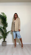 TENSIONE IN - 33458 - GIACCA COTONE RICAMO "TO THE MOON AND  BACK"