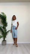 VICOLO - RB0544 - T-SHIRT COTONE VICOLO PERLE