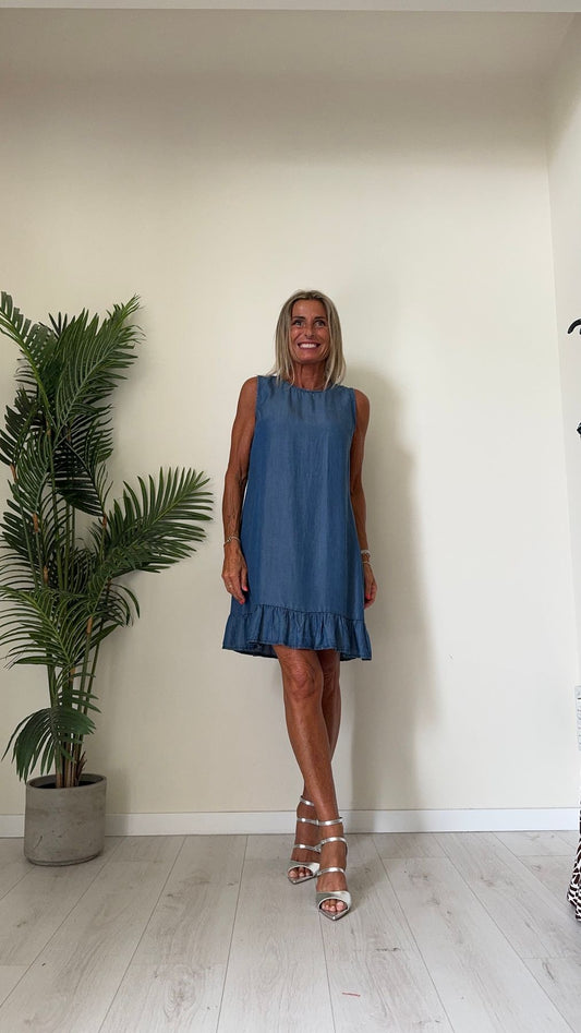 DAFNE - 1729P25 - ABITO TENCEL LACCIO FIOCCO NUCA