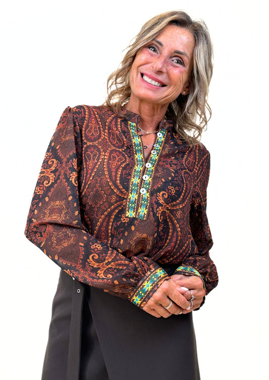 Blusa Fantasia Paisley
