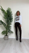DAFNE - 755P14 - T-SHIRT COTONE CON STAMPE, REGURAR FIT