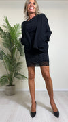 DAFNE - 9047P29 - CARDIGAN VISCOSA DOPPIATA  CON TASCHE, FIT A SCATOLA