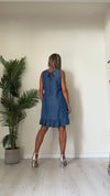 DAFNE - 1729P25 - ABITO TENCEL LACCIO FIOCCO NUCA