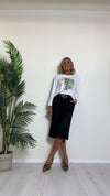 DAFNE - 755P14 - T-SHIRT COTONE CON STAMPE, REGURAR FIT