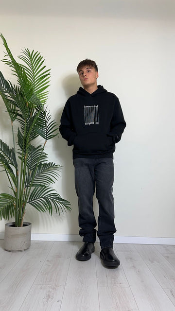 IMPERIAL - F8588F006 - FELPA CON CAPPUCCIO E MARSUPIO, RICAMO SFUMATO "IMPERIAL", COTONE FELPATO