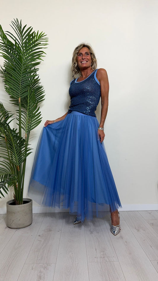 IMPERIAL - GLS0HQG - GONNA LUNGA TULLE ELASTICO VITA