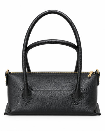 Horizon - Borsa a Mano in Pelle Bottalata
