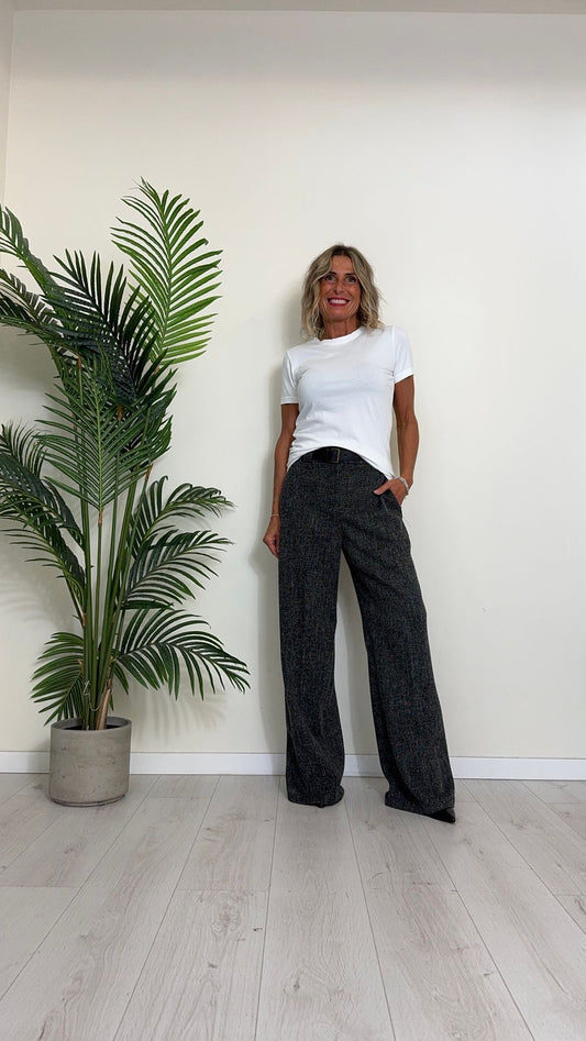 TENSIONE IN - M1107-28-SWBAS-A124 - T-SHIRT COTONE SLIM FIT STONE WASH