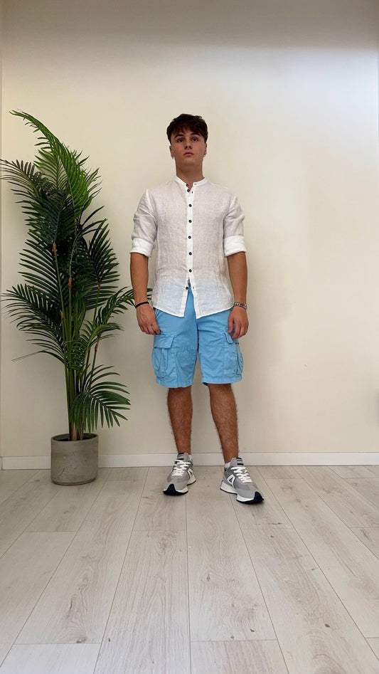 IMPERIAL - C1CJHHQET05 - CAMICIA LINO 100% COREANA