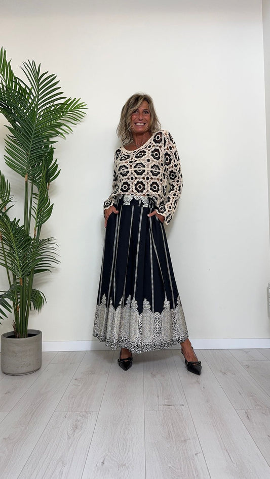 DAFNE - 1031P24 - MAGLIA UNCINETTO PRESINE