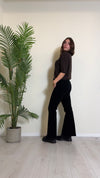 VICOLO - 7703TS - MAGLIA LANA/VISCOSA A SCATOLA CON APPLICAZIONI STRASS