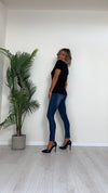 SUSYMIX - SBIO02 - T-SHIRT CON SPILLE STRASS DIVERSE