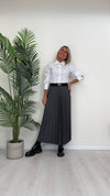 SUSYMIX - R748NY - CAMICIA COTONE BOTTONE GIOIELLO