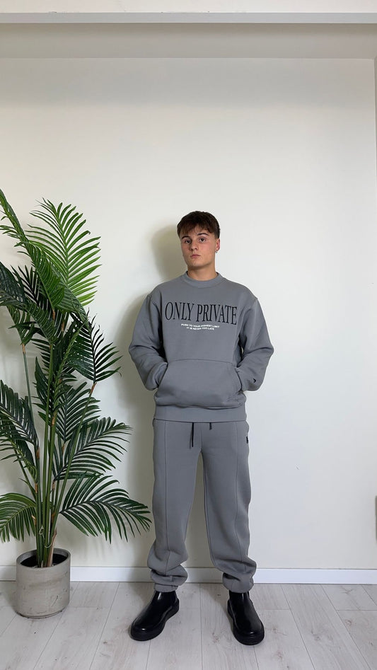 IMPERIAL - F8588F003 - FELPA GIROCOLLO 100%COTONE CON TASCA MARSUPIO