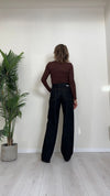 CELLOFUN - 2451P - JEANS A PALAZZO VITA MEDIA, TELA FERMA