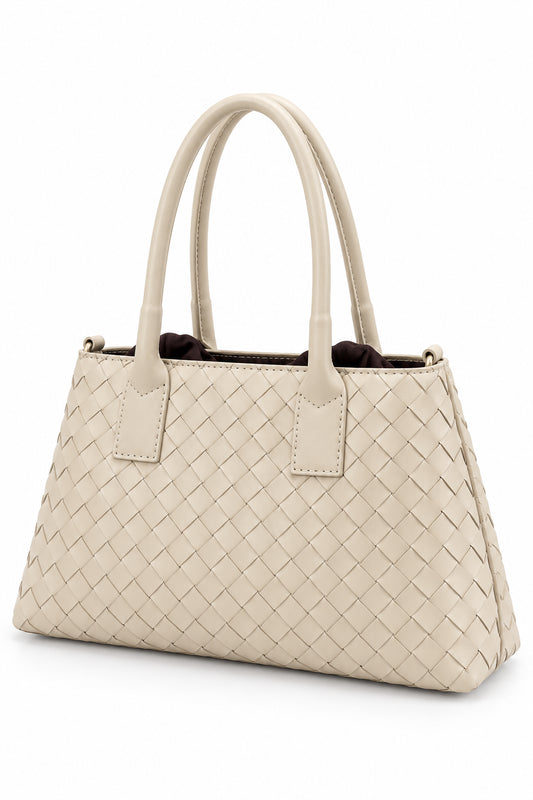 Courant - Borsa Tote in Pelle Intrecciata Made in Italy