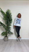 DAFNE - 755P14 - T-SHIRT COTONE CON STAMPE, REGURAR FIT