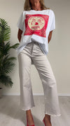 DAFNE - ts101palmp5 - T-Shirt