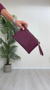 HIGH GARDEN - 3734 - POCHETTE IN PELLE BOTTALATA CON TRACOLLA CATENA