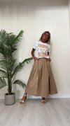 DAFNE - 252PEP13 - T-SHIRT COTONE STAMPA PENNELLATE