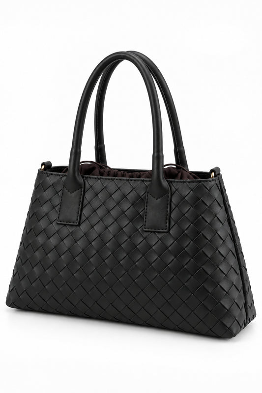 Courant - Borsa Tote in Pelle Intrecciata Made in Italy