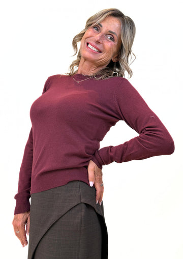 Maglia Paricollo Viscosa
