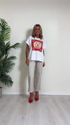 DAFNE - ts101palmp5 - T-Shirt