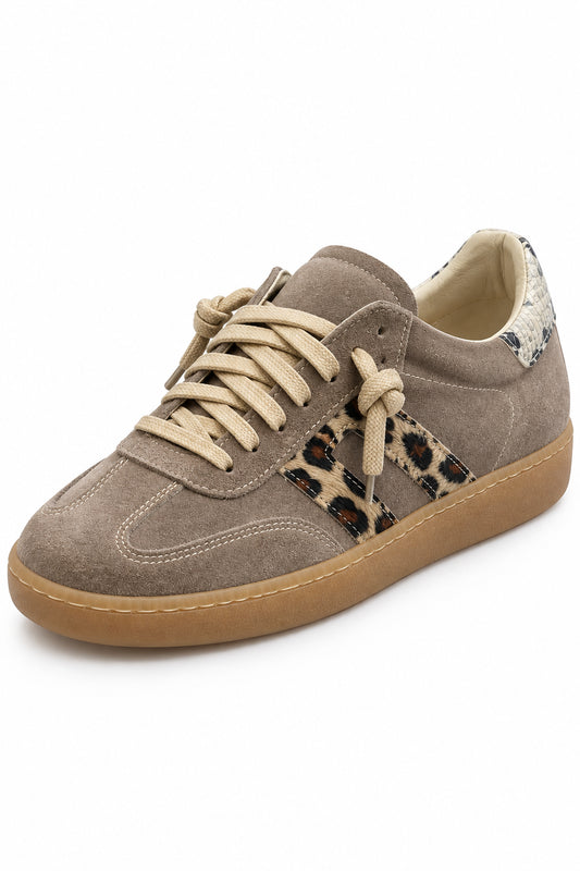 Savane - Sneaker Suede Bande Animalier
