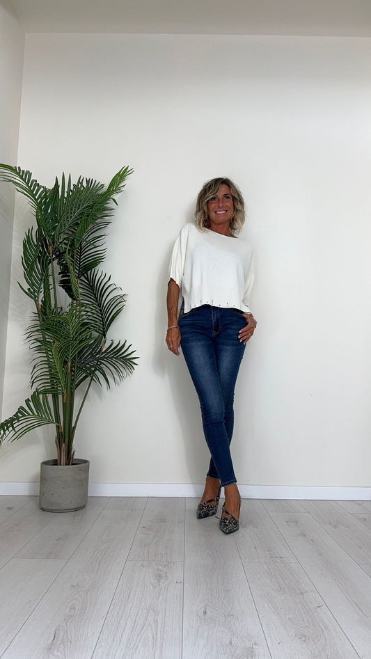 PLEASE - P8361HOM31 - JEANS SKINNY PUSH UP