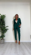 DAFNE - 3304P26 - PANTALONE A SIGARETTA IN TESSUTO TECNICO STRETCH, SOFT TOUCH,TASCHE A FILO