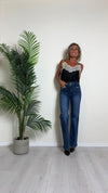 GIORGIA & JHONS - 60145FW24 - JEANS ELASTICIZZATO CON TASCHINI