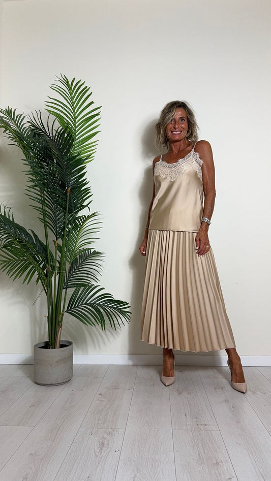 GIORGIA & JHONS - 60125FW24 - TOP LINGERIE CON PIZZO