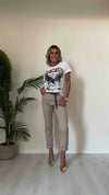 DAFNE - 718142CHP13 - T-SHIRT COTONE STAMPA CHICAGO