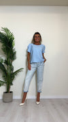 TENSIONE IN - 4P224006 - BLUSA VISCOSA MANICHE TULIPANO