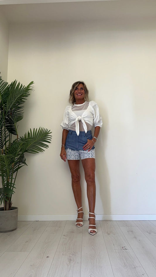 IMPERIAL - R9990056R - CAMICIA/COPRISPALLE MANICA SBUFFO ANNODABILE